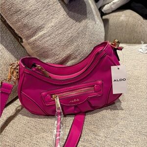 Aldo Fuchsia Crossbody Bag
